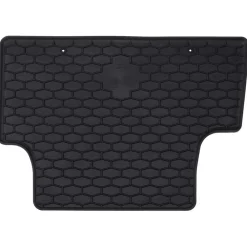 vidaXL Alfombrilla de Coche 4 pcs Negro Goma Clearance