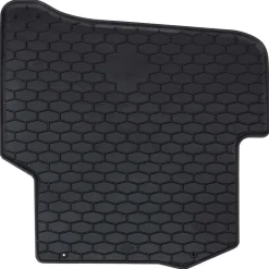 vidaXL Alfombrilla de Coche 4 pcs Negro Goma Discount