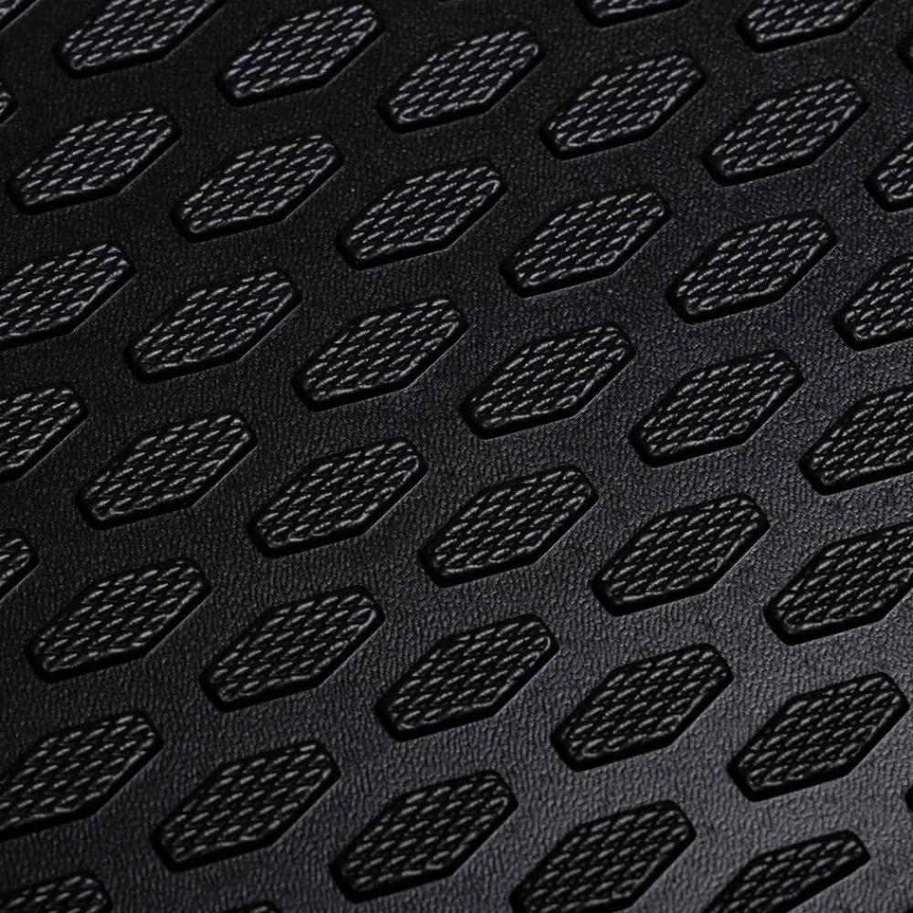 vidaXL Piezas Y Accesorios Para Vehículos-Alfombrilla de maletero Negro Goma