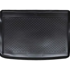 vidaXL Piezas Y Accesorios Para Vehículos-Alfombrilla de maletero Negro Goma