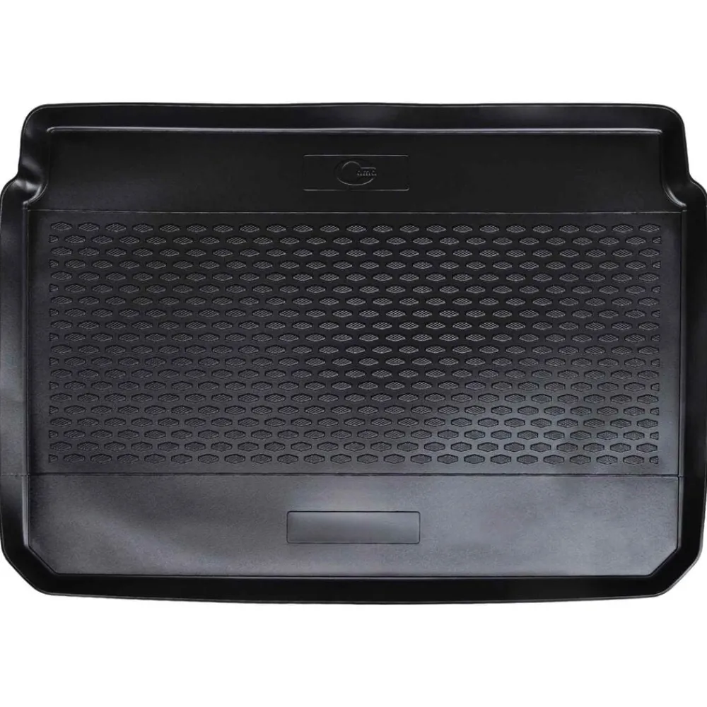 vidaXL Piezas Y Accesorios Para Vehículos-Alfombrilla de maletero Negro compatible con Peugeot 2008 2019-
