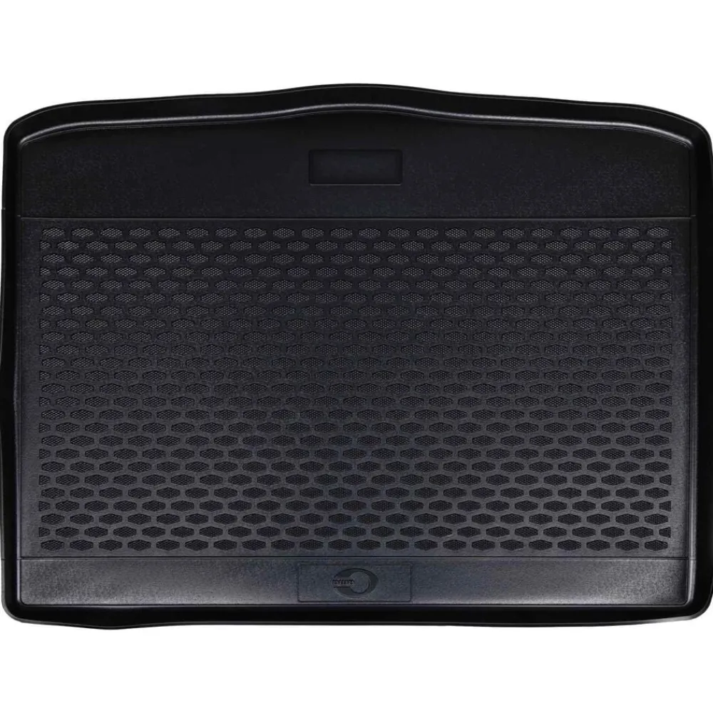 vidaXL Piezas Y Accesorios Para Vehículos-Alfombrilla de maletero Negro adecuado para 500X 2014- Goma