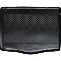 vidaXL Alfombrilla de maletero Negro Goma Discount