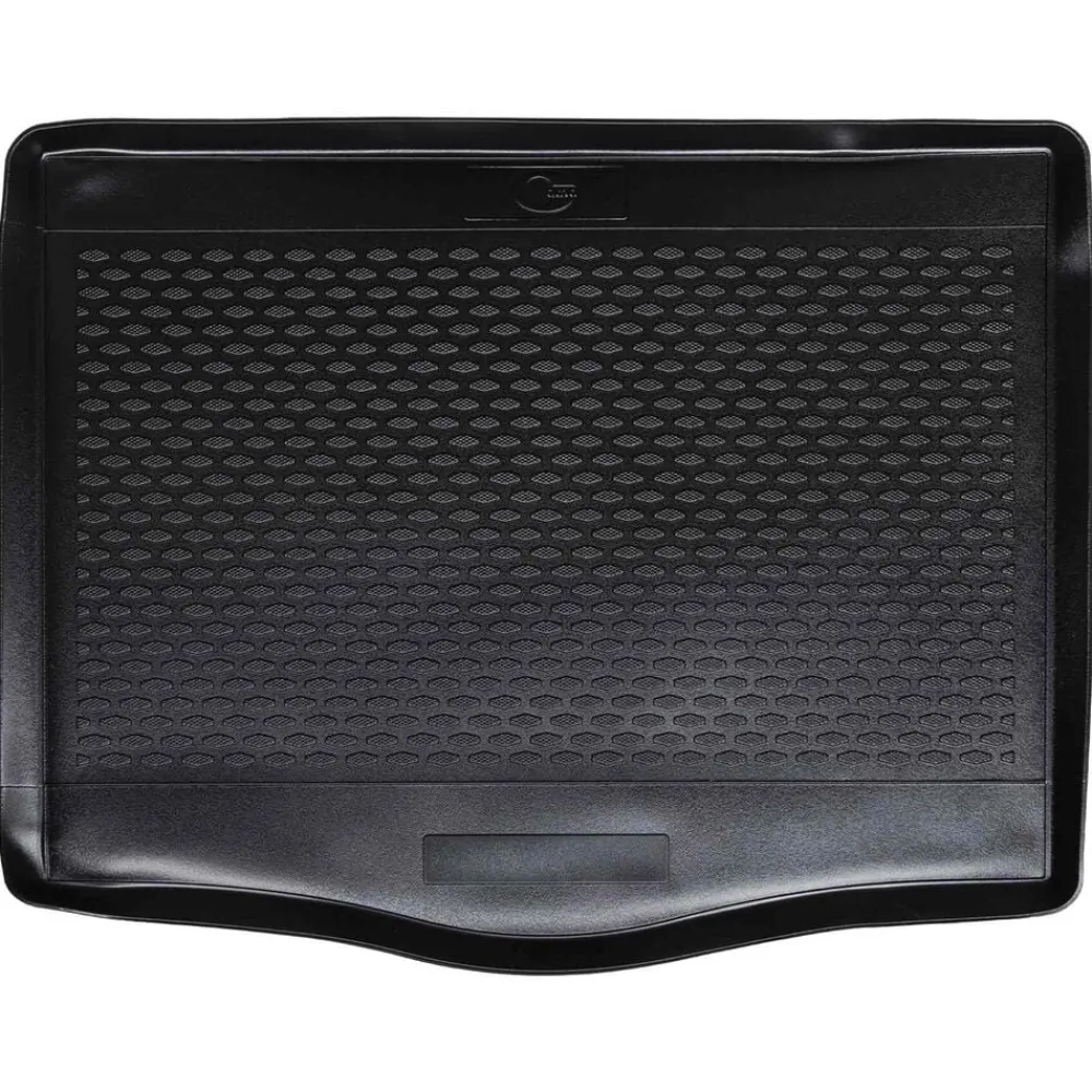 vidaXL Alfombrilla de maletero Negro Goma Discount