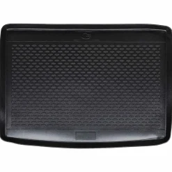 vidaXL Piezas Y Accesorios Para Vehículos-Alfombrilla de maletero Negro Goma