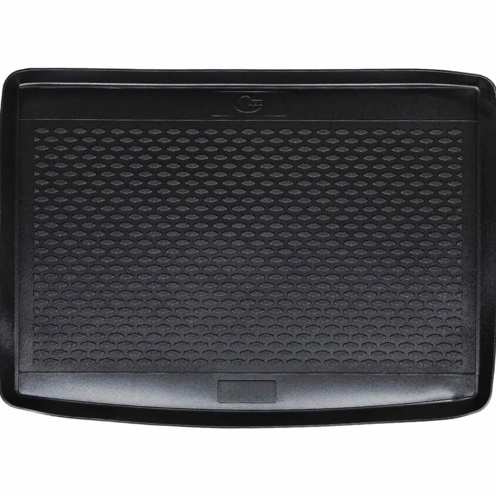 vidaXL Piezas Y Accesorios Para Vehículos-Alfombrilla de maletero Negro Goma