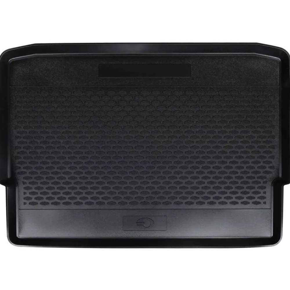 vidaXL Piezas Y Accesorios Para Vehículos-Alfombrilla de maletero Negro Goma