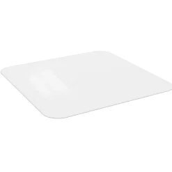 vidaXL Material De Oficina-Alfombrilla para suelo laminado o moqueta 90x90 cm