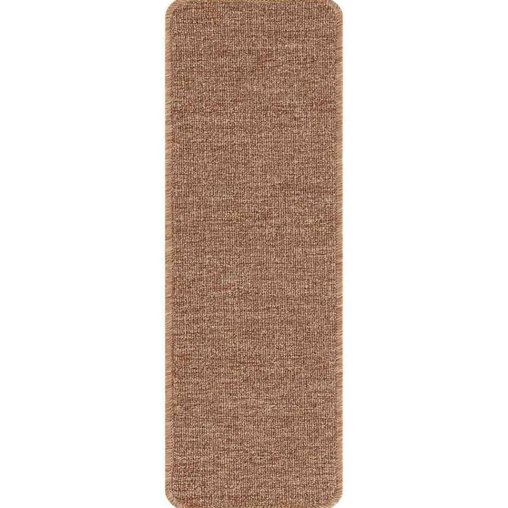vidaXL Alfombrillas Antideslizantes para Escalera 15 pcs Amarillo Amarillo claro Clearance