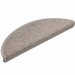 vidaXL Alfombrillas autoadhesivas sisal 15 uds 56x17x3 cm Plateado Outlet