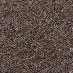 vidaXL Alfombrillas de escalera 15 uds marrón rectangular 60x25 cm Marrón oscuro Discount