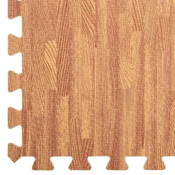 vidaXL Fitness Y Musculación-Alfombrillas de goma EVA vetas de madera 54 uds 2,16 ㎡
