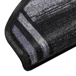 vidaXL Productos Del Hogar-Alfombrillas escalera autoadhesivas 5uds 65x21x4cm