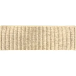 vidaXL Productos Del Hogar-Alfombrillas para escaleras 15 unidades 65x21x4 cm Borde rectangular