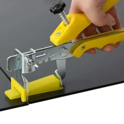 vidaXL Herramientas-Alicates para nivelación de azulejos acero y PP