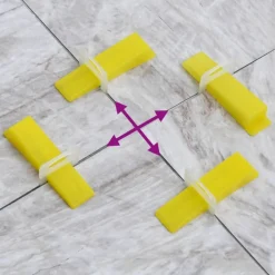 vidaXL Herramientas-Alicates para nivelación de azulejos acero y PP