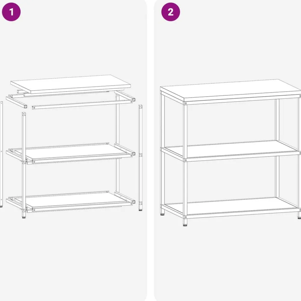vidaXL Armarios Y Almacenamiento-Almacenamiento de cocina Plateado 90 x 50 x 92 cm Acero
