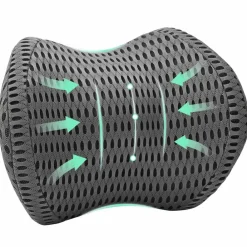 vidaXL Ropa De Casa-Almohada cervical Espuma Viscoelástica 31 x 22 x 13 cm
