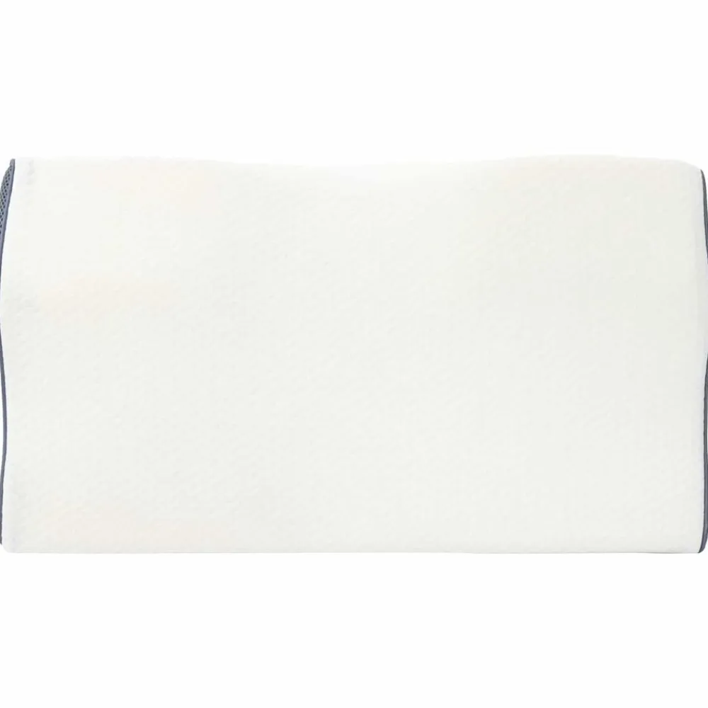 vidaXL Almohada cervical Espuma Viscoelástica 59 x 34,5 x 12 cm White Discount