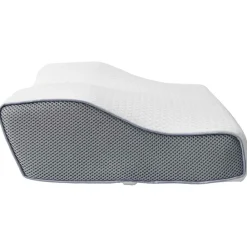 vidaXL Almohada cervical Espuma Viscoelástica 59 x 34,5 x 12 cm White Discount