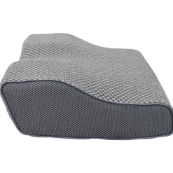 vidaXL Almohada con almohada 60 x 34 x 11 cm Poliéster Gris Hot