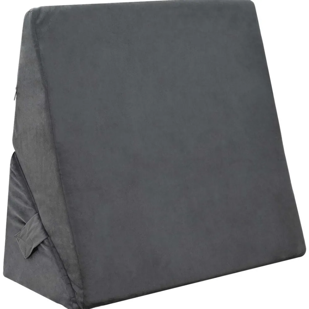 vidaXL Ropa De Casa-Almohada en forma de cuña 55 x 55 x 26 cm