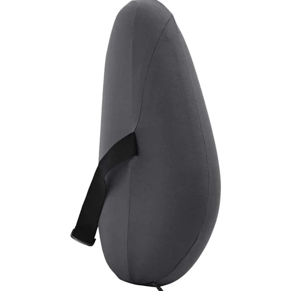 vidaXL Almohada lumbar Espuma Viscoelástica 40 x 32 x 14 cm Gris Sale