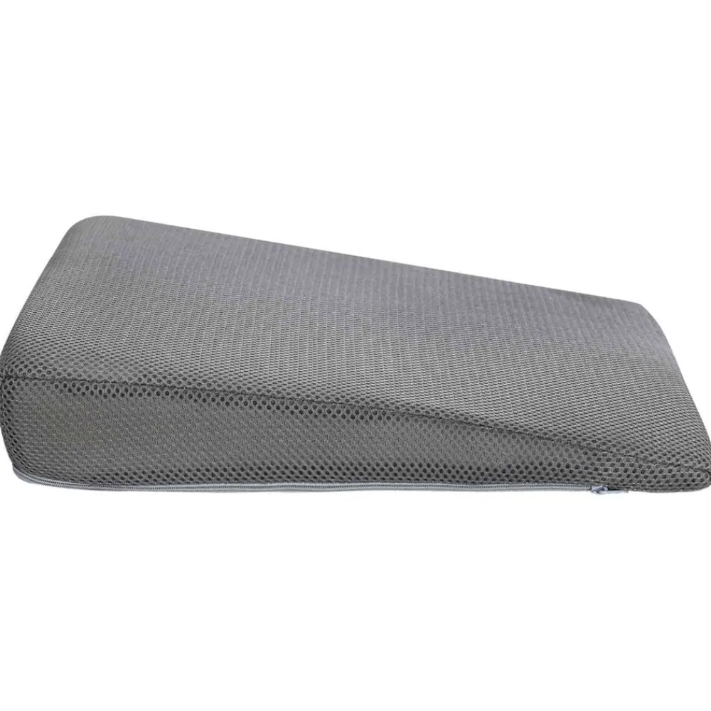 vidaXL Almohada para el asiento 39 x 38 x 8,5 cm Espuma PU Gris