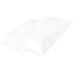 vidaXL Ropa De Casa-Almohadas 2 unidades de espuma viscoelástica 80x40x14 cm