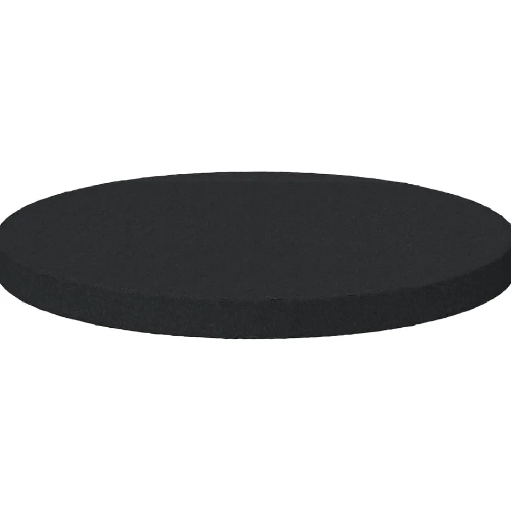 vidaXL Accesorios De Bricolaje-Almohadillas para Pies de Muebles 2 pcs Negro Ø 30 x 2 mm EVA