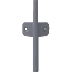 vidaXL Amortiguador de cierre suave 2 pcs Gris 125 x 47 x 15 mm PP
