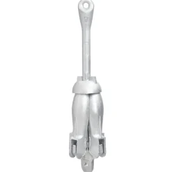 vidaXL Ancla plegable cuerda hierro fundido galvanizado plata 6 kg Sale