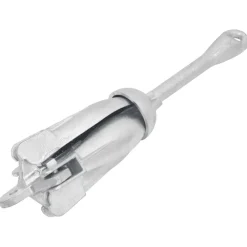 vidaXL Piezas Y Accesorios Para Vehículos-Ancla plegable hierro maleable plateado 6 kg