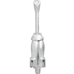 vidaXL Piezas Y Accesorios Para Vehículos-Ancla plegable hierro maleable plateado 3,2 kg
