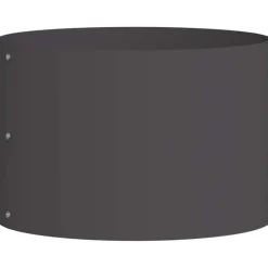 vidaXL Jardín-Anillo para maceta 30 x 30 x 20 cm Acero laminado en frío