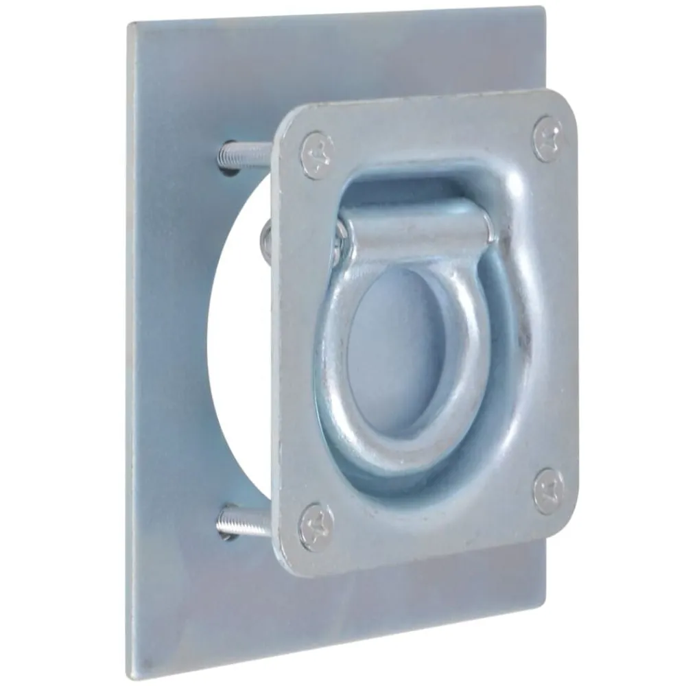 vidaXL Anillos de sujeción de tráiler 6 pzas acero galvanizado 2000kg Sale