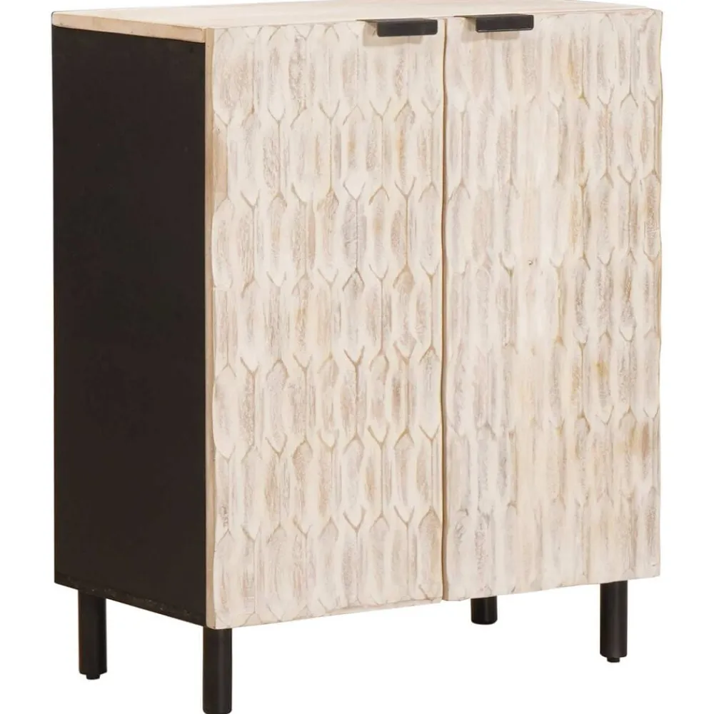 vidaXL Armarios Y Almacenamiento-Aparador 3 pcs Acabado de Lavado 180 x 33 x 75 cm