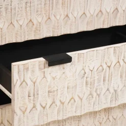 vidaXL Armarios Y Almacenamiento-Aparador 3 pcs Acabado de Lavado 180 x 33 x 75 cm