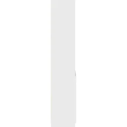 vidaXL Aparador alto 37,5x35x180 cm madera de ingeniería Blanco Discount