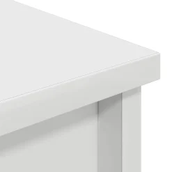 vidaXL Aparador alto 37,5x35x180 cm madera de ingeniería Blanco Discount