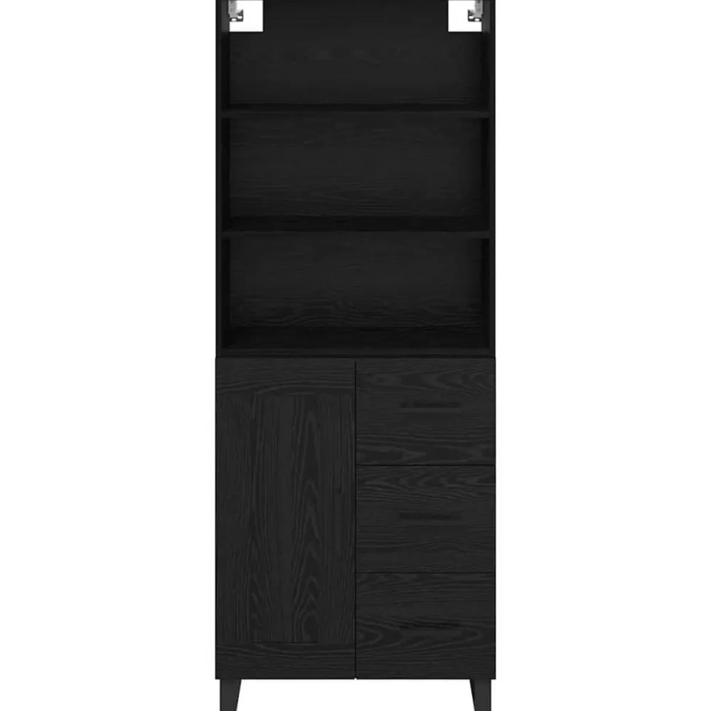 vidaXL Armarios Y Almacenamiento-Aparador alto con cajón 69,5 x 34 x 180 cm