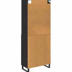 vidaXL Armarios Y Almacenamiento-Aparador alto con cajón 69,5 x 34 x 180 cm