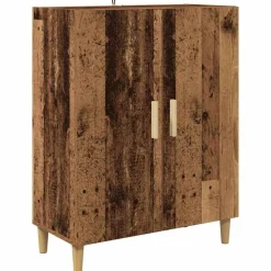 vidaXL Aparador alto 69,5 x 32,5 x 180 cm Madera envejecida Outlet