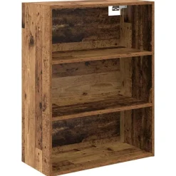 vidaXL Aparador alto 69,5 x 32,5 x 180 cm Madera envejecida Outlet