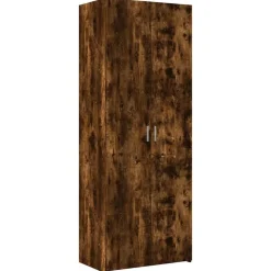 vidaXL Armarios Y Almacenamiento-Aparador alto madera de ingeniería 70x42,5x185 cm