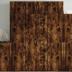 vidaXL Armarios Y Almacenamiento-Aparador alto madera de ingeniería 70x42,5x185 cm