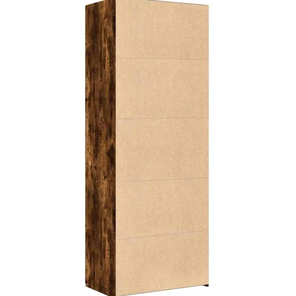 vidaXL Armarios Y Almacenamiento-Aparador alto madera de ingeniería 70x42,5x185 cm