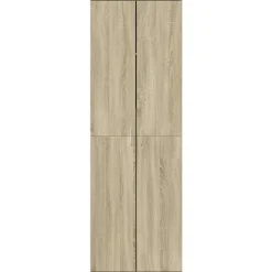 vidaXL Aparador alto madera de ingeniería 60x35x180 cm Roble Sonoma New