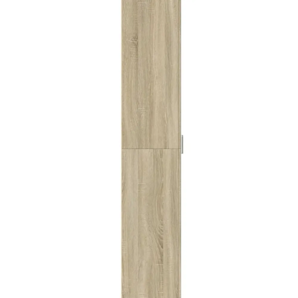 vidaXL Aparador alto madera de ingeniería 60x35x180 cm Roble Sonoma New