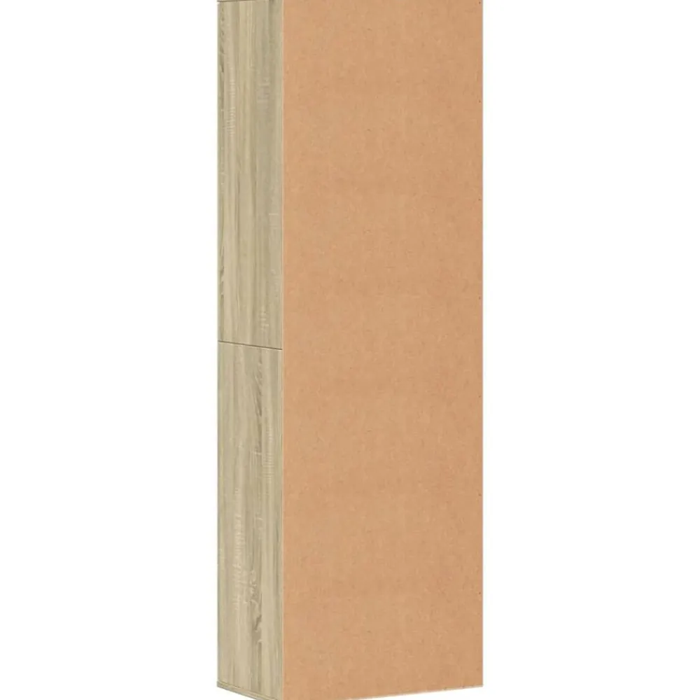 vidaXL Aparador alto madera de ingeniería 60x35x180 cm Roble Sonoma New